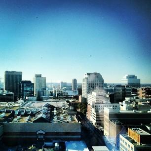 View of Downtown Norfolk Virginia from the Wells Fargo Building